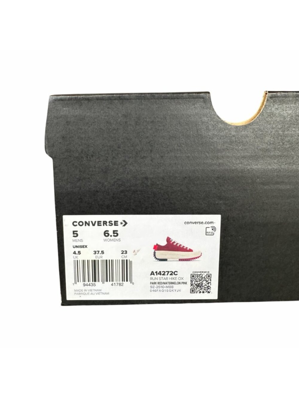 ❤️Converse Run Star Hike Ox Low Platform Sz 6.5 Womens Shoes Sneaker New A14272C - Picture 9 of 12